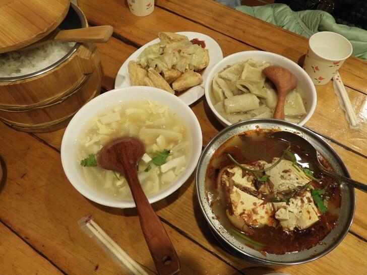 我們今天在深坑老街的午餐