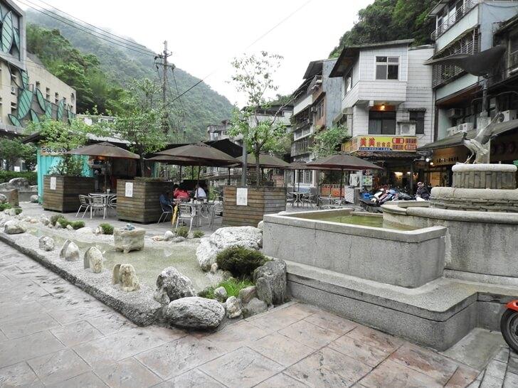 東街轉角處的造景