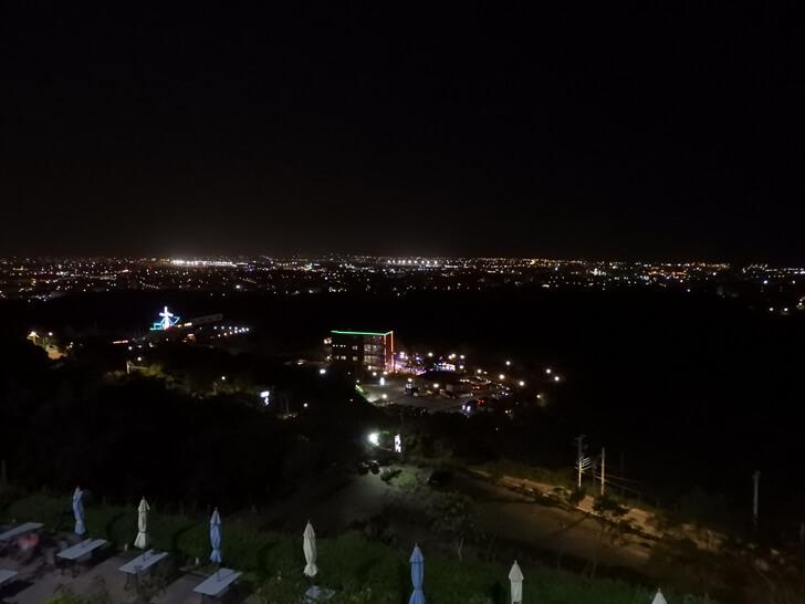 海灣星空超美的桃園夜景