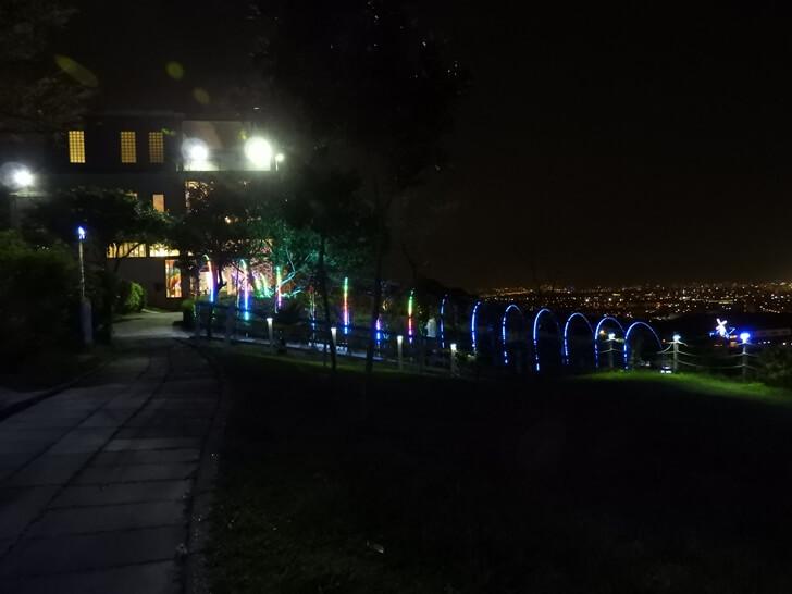 海灣星空景觀餐廳夜景