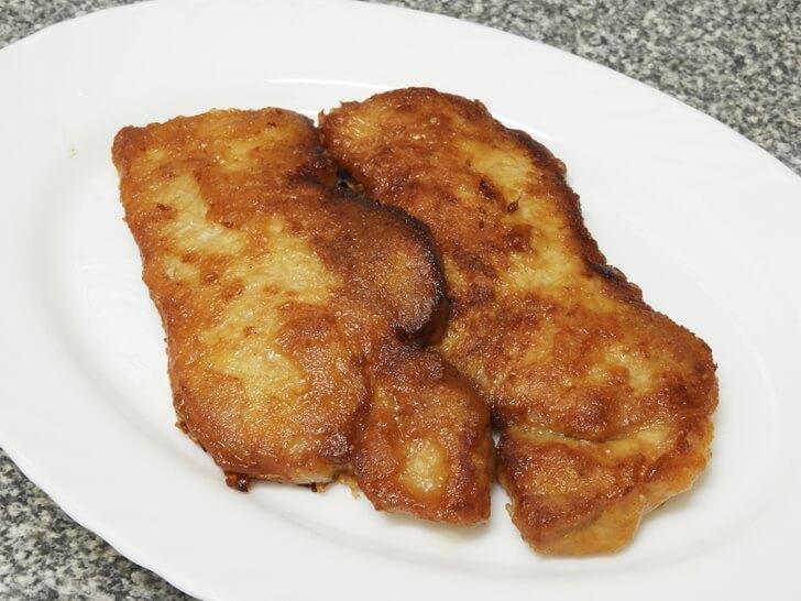 剛炸起來的中一香酥厚切豬排