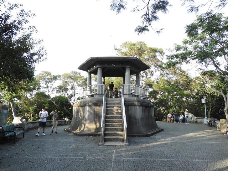 走上觀景台可以看新竹風景