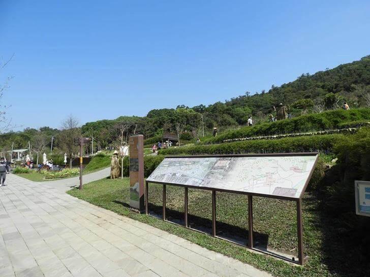 大有梯田生態公園是個狹長的公園