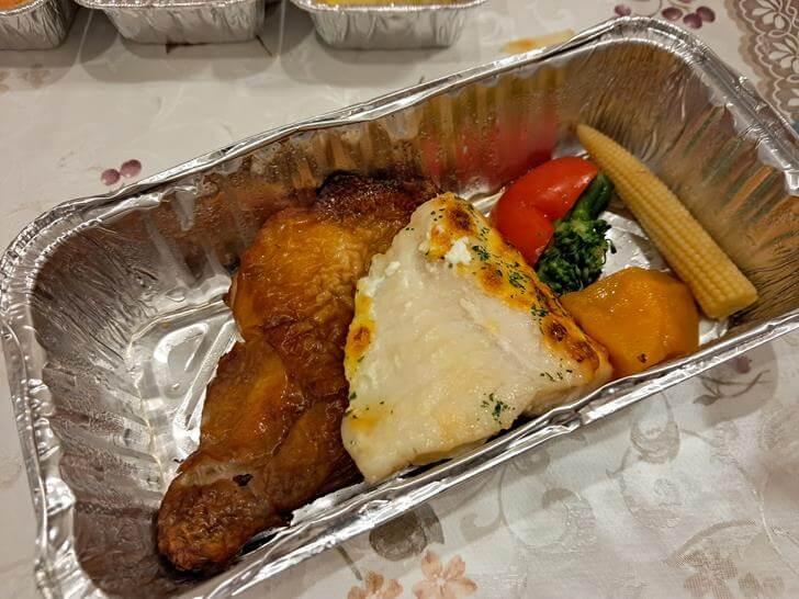 海陸雙拼（雞腿+魚排）