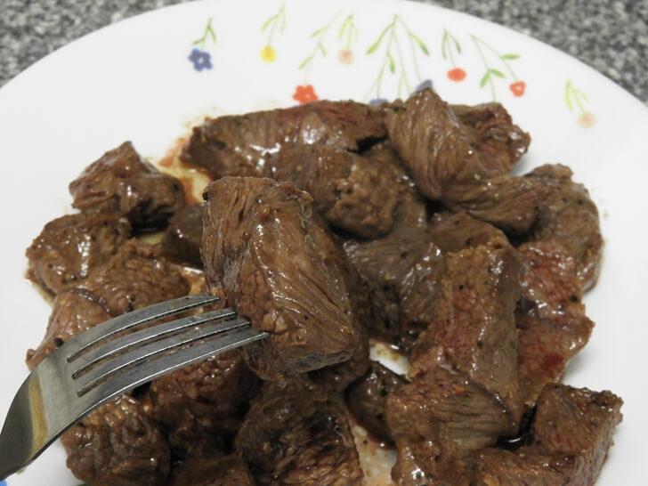 澳洲牛肉丁塊完成