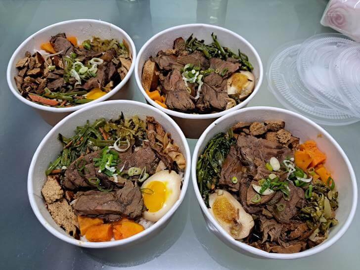 中壢肉麻商行總鋪師牛腱便當