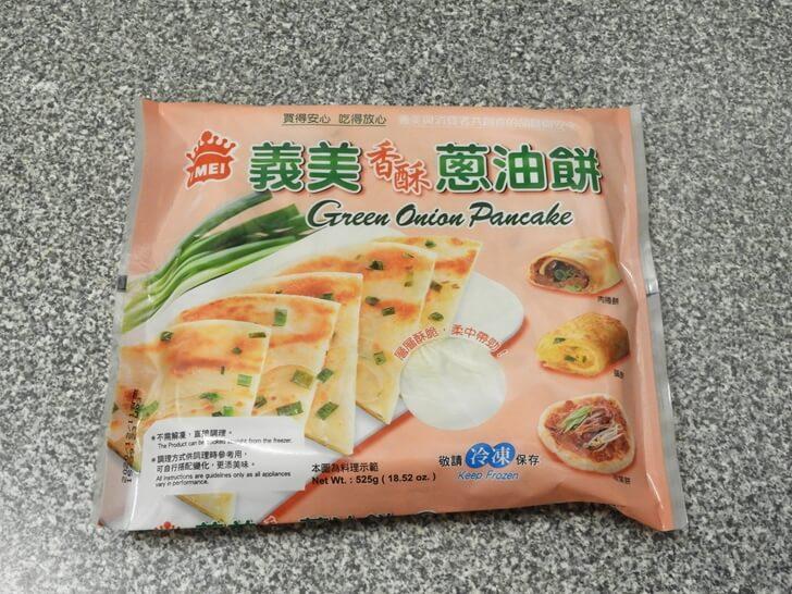義美香酥蔥油餅包裝正面