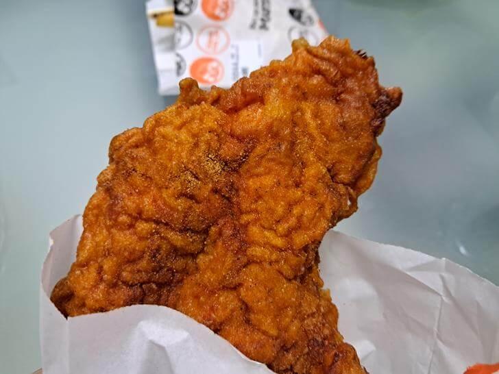 這雞排炸得真是又香又好看