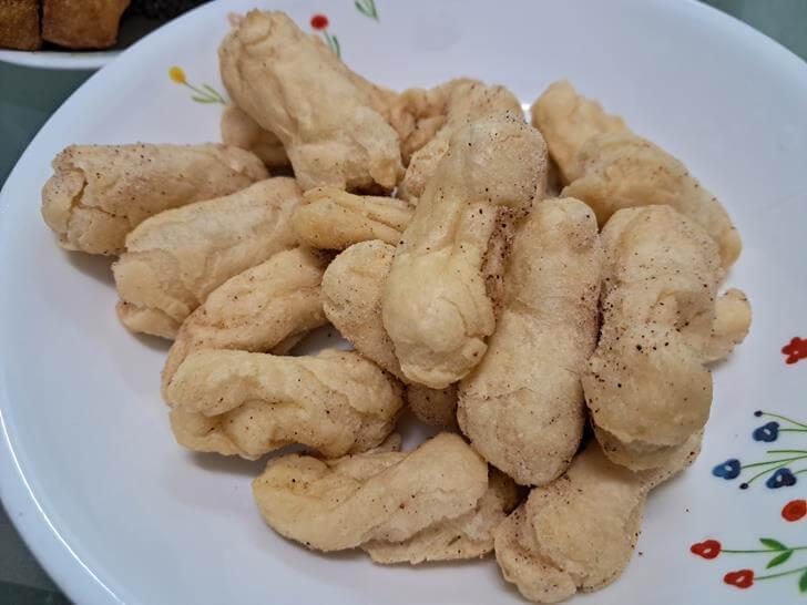 甜不辣是短短胖胖的