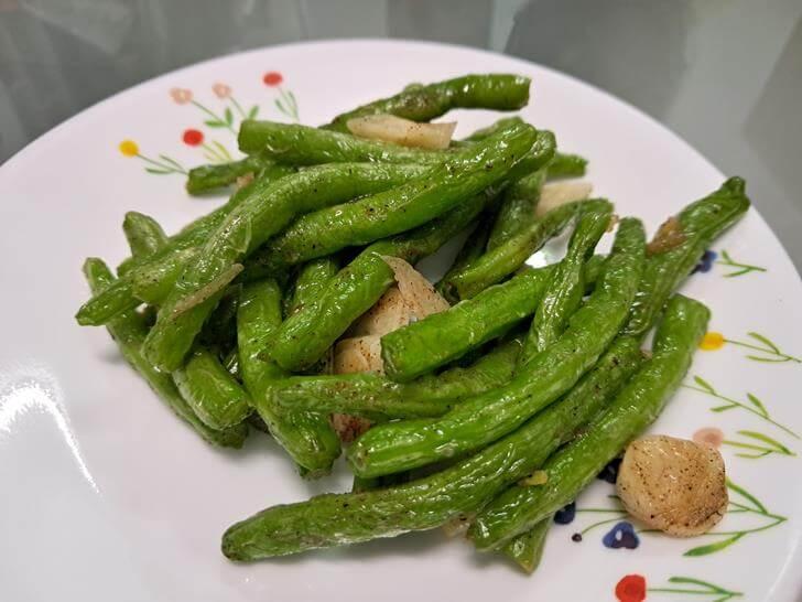 炸四季豆