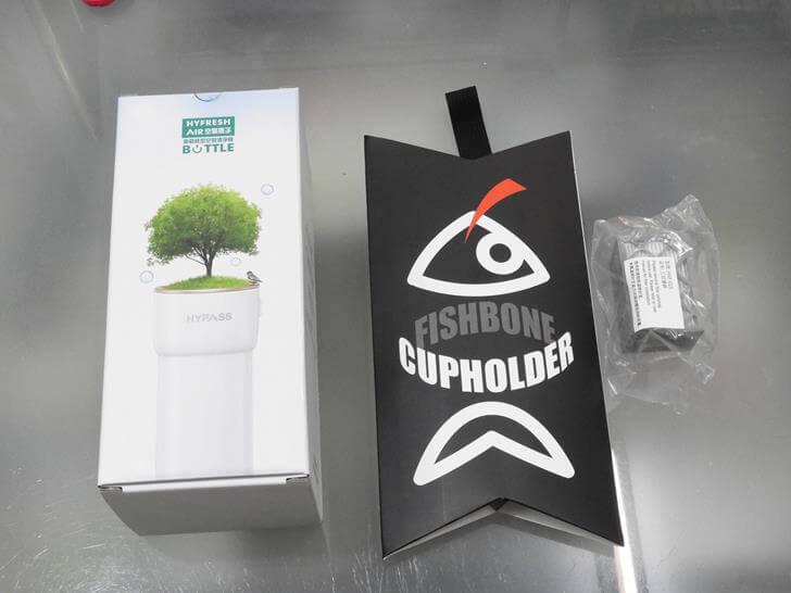 剛收到的海帕斯 HYPASS 車用空氣瓶子 2 代