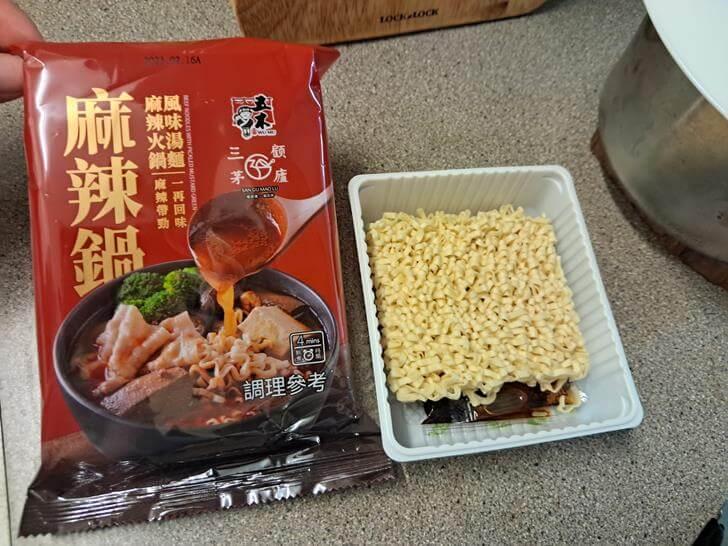 五木三顧茅廬麻辣火鍋風味湯麵