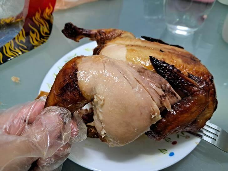 非常入味又滑嫩的烤雞腿