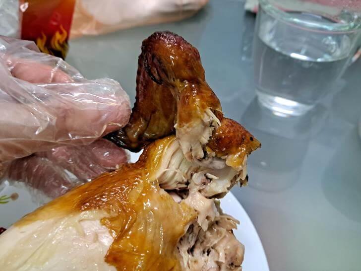 輕鬆掰下來的烤雞翅