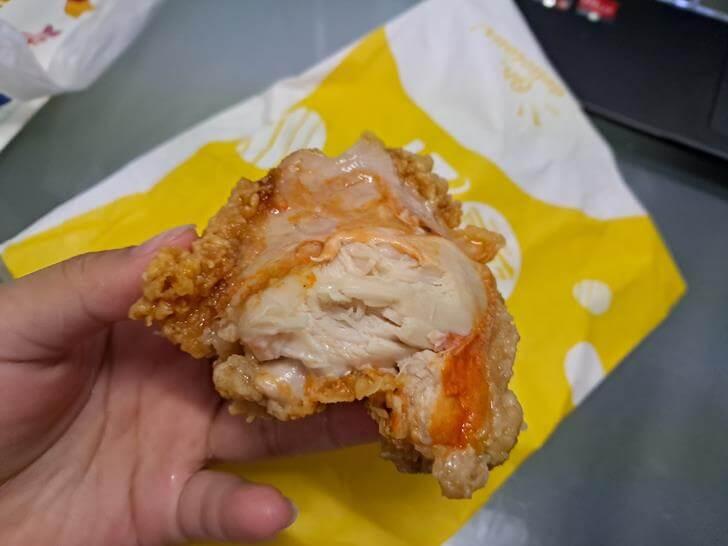 這香脆炸雞肉質很讚
