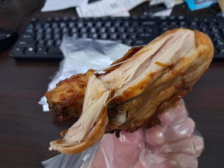 真的很可口，這烤雞無論肉質、調味還是香味都很讚