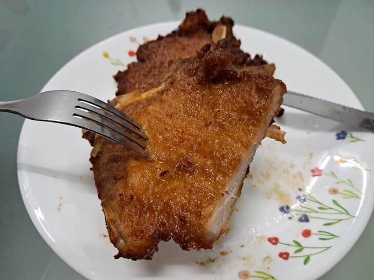 經典的大成中一排骨很美味